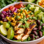Chicken Taco Salad with Cilantro-Lime Vinaigrette