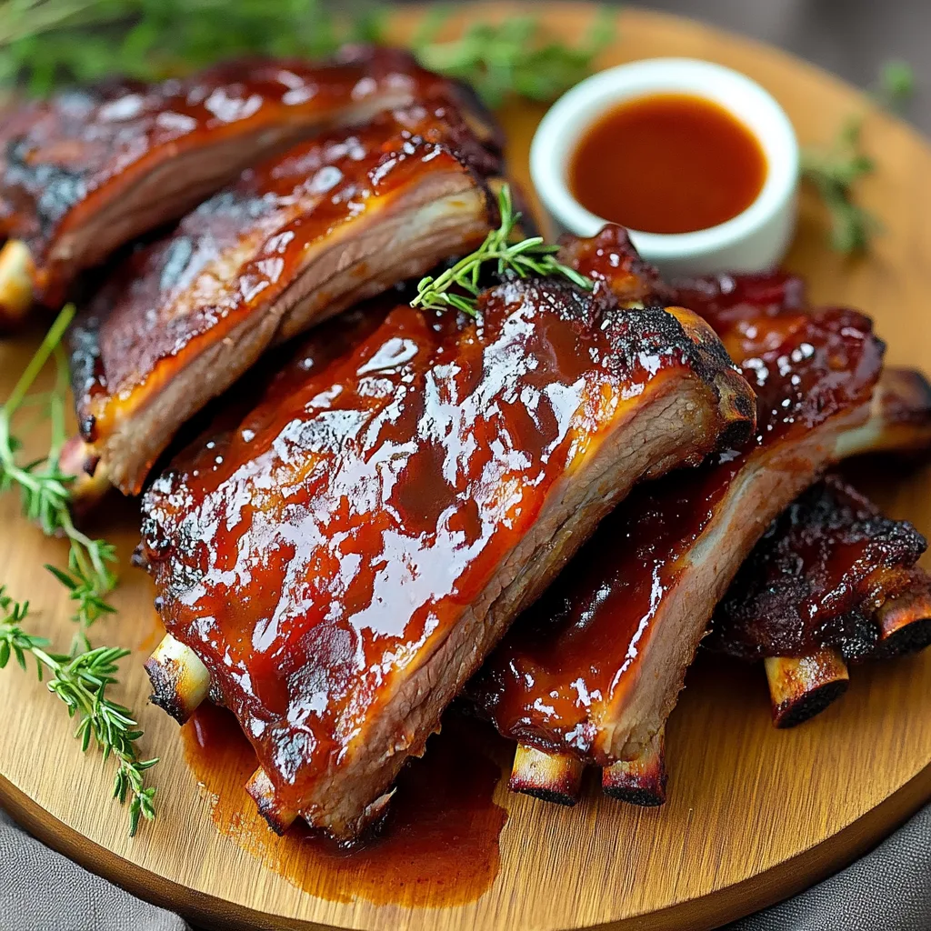 Melt-in-Your-Mouth Oven Baked Barbecue Ribs