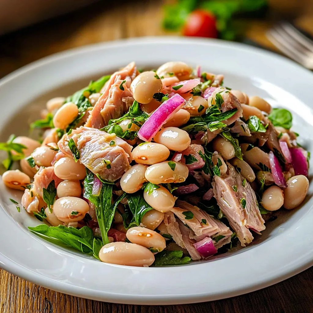 Amazing Tuna and White Bean Salad: 1 Simple Trick for Healthy Joy