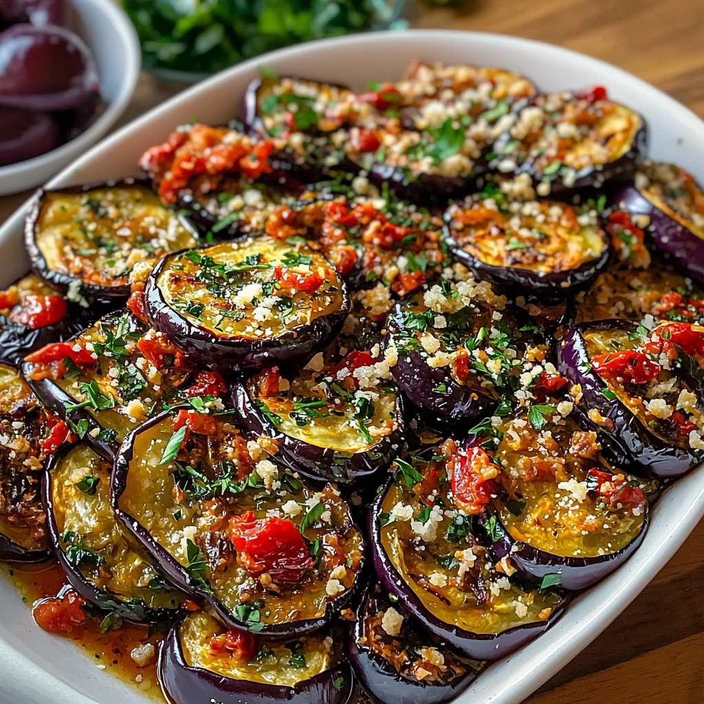 Mediterranean Roasted Eggplant: A Simple, Nourishing Side Dish