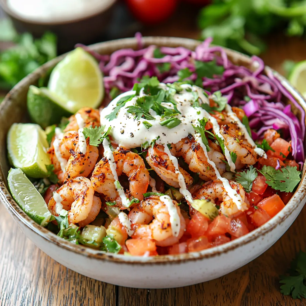 Shrimp Taco Bowls