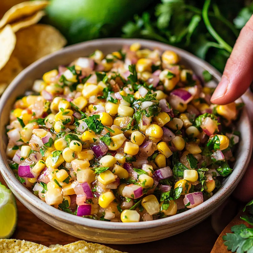 Chipotle Corn Salsa (Copycat) | Homemade Restaurant-Quality Salsa Recipe