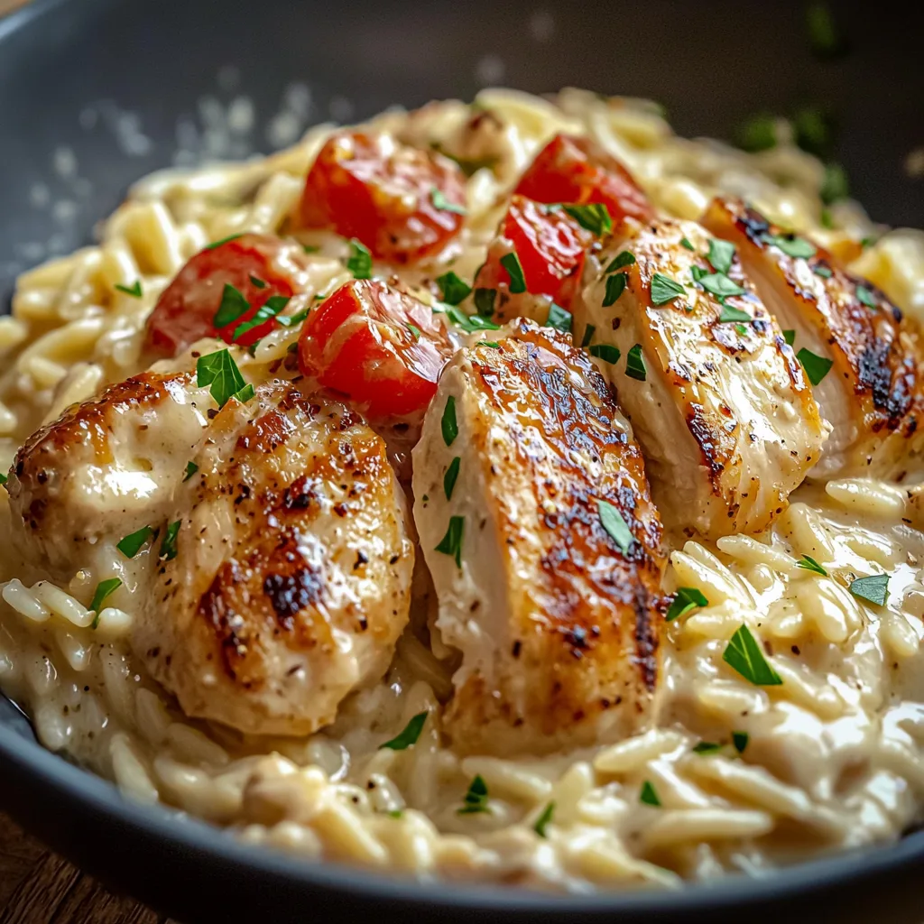 Creamy Chicken and Orzo: A One-Pan Comfort Dish You’ll Make Weekly