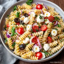 Pasta Salad with Italian Dressing