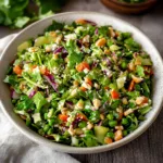 High Protein Salad with Asian Dressing