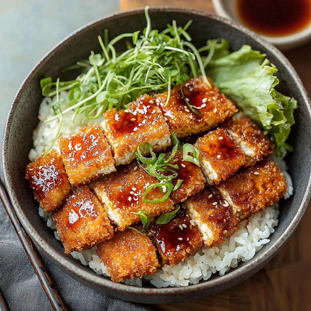 Teriyaki Tofu Katsu – A Crispy, Flavor-Packed Vegetarian Delight