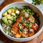 Honey Glazed Salmon Bowl: A Wholesome & Flavorful Meal