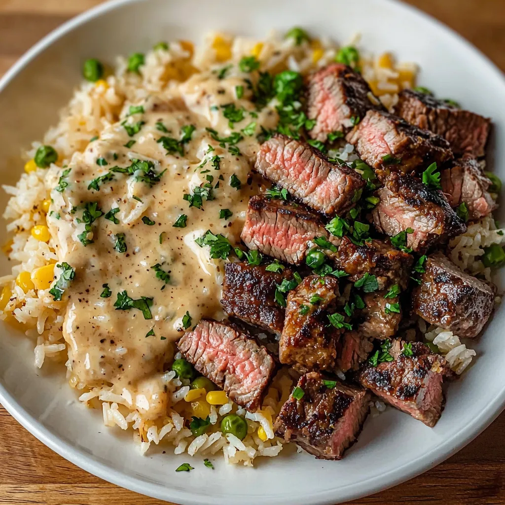 Steak and Queso Rice: The Ultimate Comfort Food Bowl