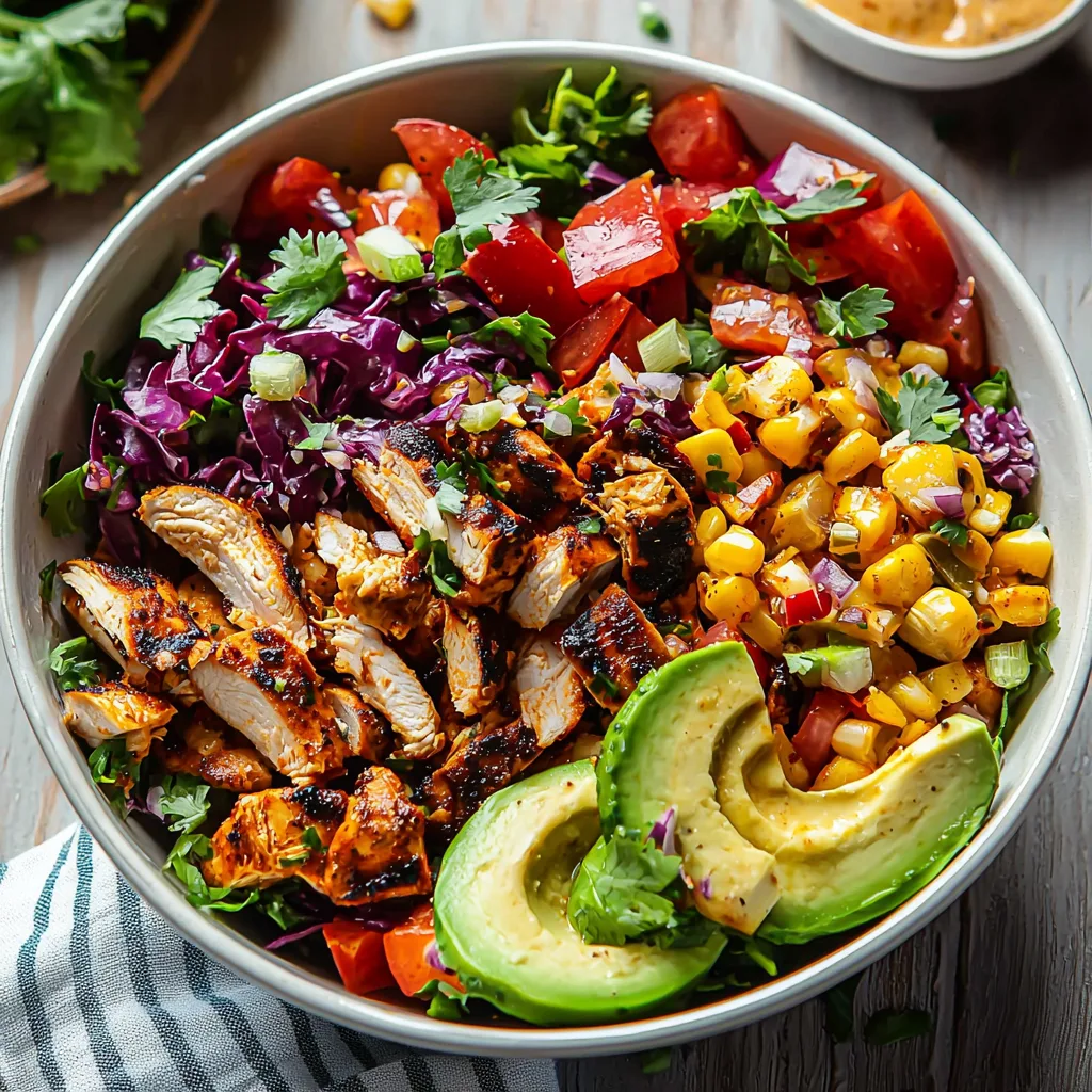 Chipotle Chicken Chopped Salad