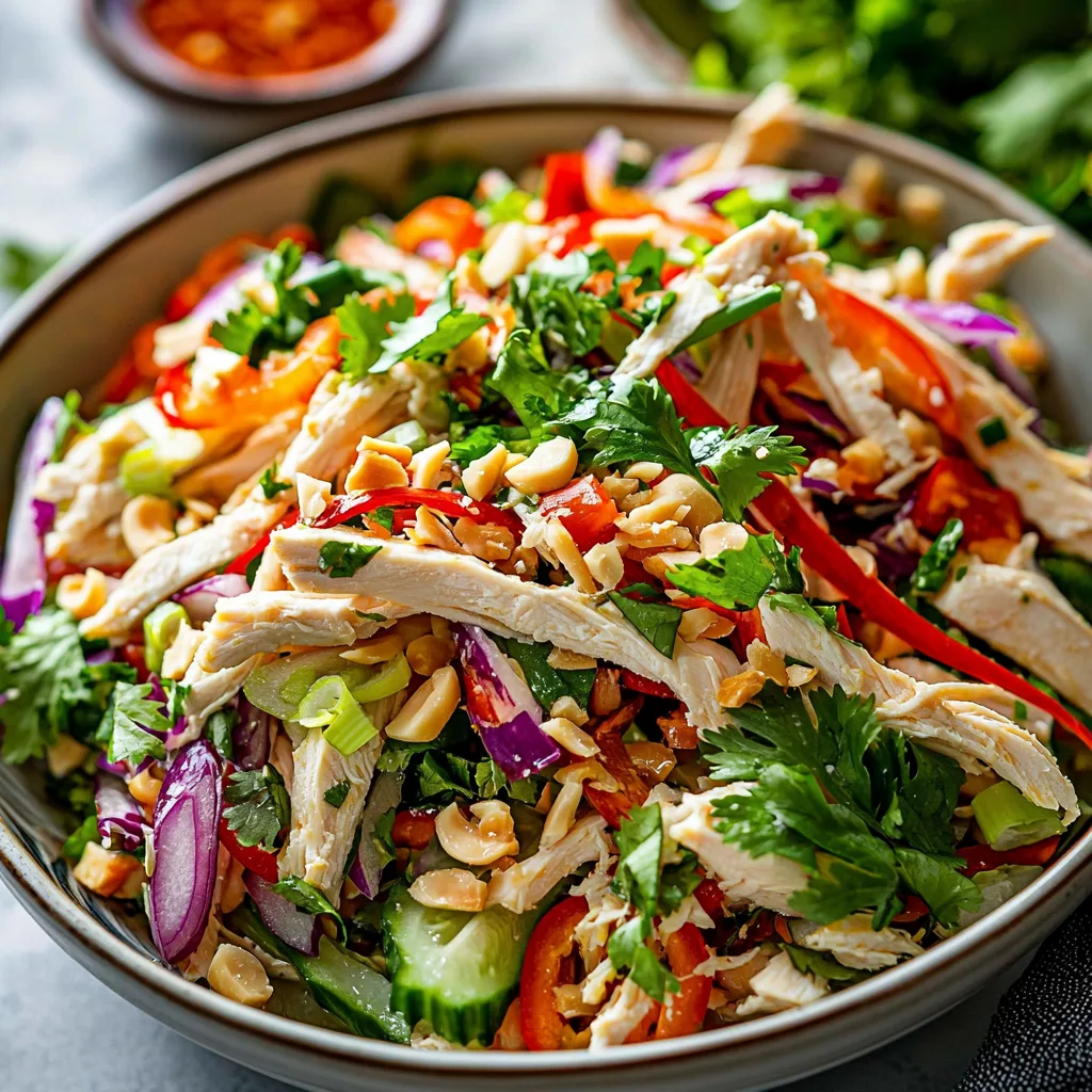 Vietnamese Chicken Salad: Fresh, Flavorful & Easy