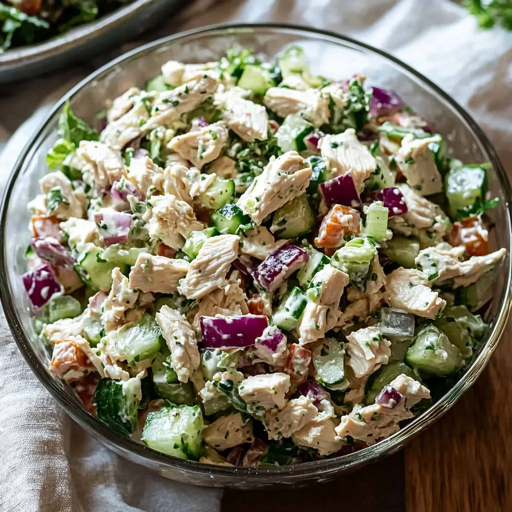 Healthy Chicken Salad No Mayo Recipe: Creamy &amp; Easy Lunch