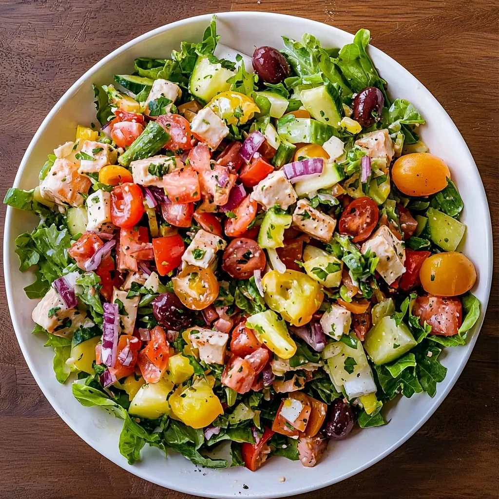 The Ultimate Italian Chopped Salad: A Fresh and Flavorful Feast