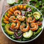 Chipotle Shrimp Salad with Cilantro Lime Vinaigrette
