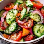 Simple Cucumber Tomato Salad: A Refreshing Delight