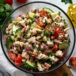 Mediterranean Tuna Salad No Mayo