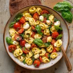 The Best Tortellini Caprese Salad