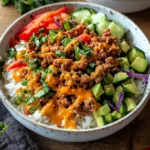 Bang Bang Ground Turkey Rice Bowls: Flavorful Comfort in Minutes