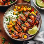 Chili Lime Salmon Bowls: A Nourishing & Zesty Weeknight Favorite