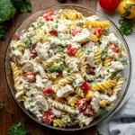Chicken Pasta Salad with Creamy Greek Yogurt Dressing