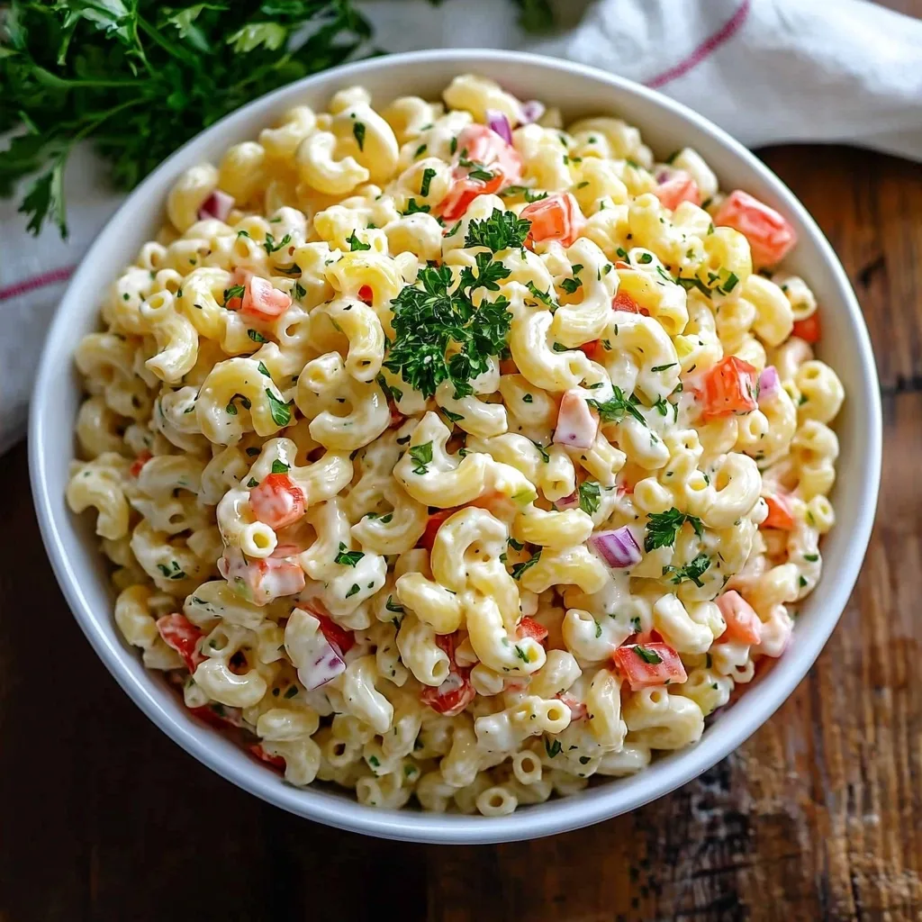 Deli Style Macaroni Salad: A Creamy, Tangy Crowd-Pleaser