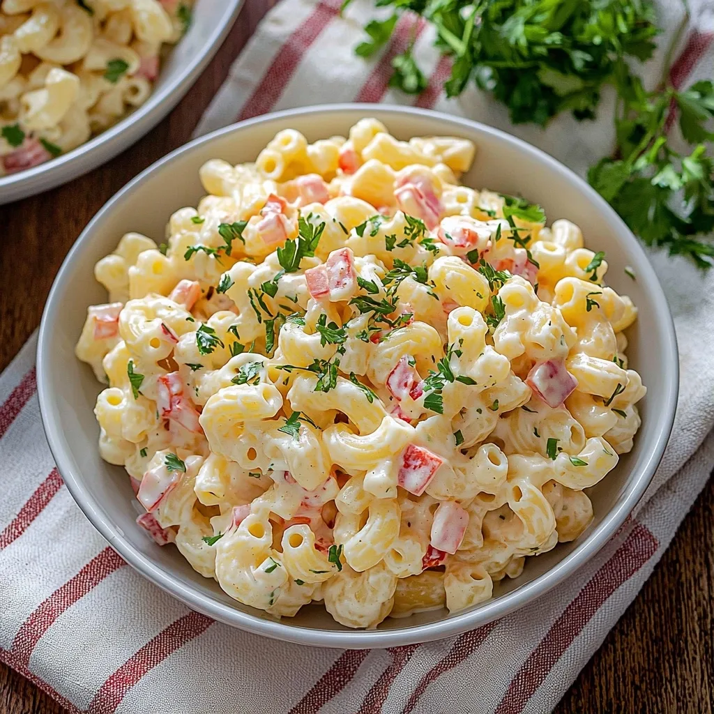 Amish Macaroni Salad: A Creamy, Classic Potluck Staple