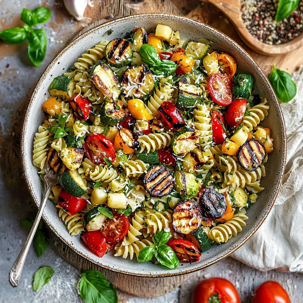 Grilled Vegetable Pasta Salad: A Smoky, Fresh Summer Delight
