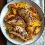 Creamy Peach Dijon Chicken