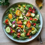 Refreshing Summer Detox Salad with Mint Vinaigrette