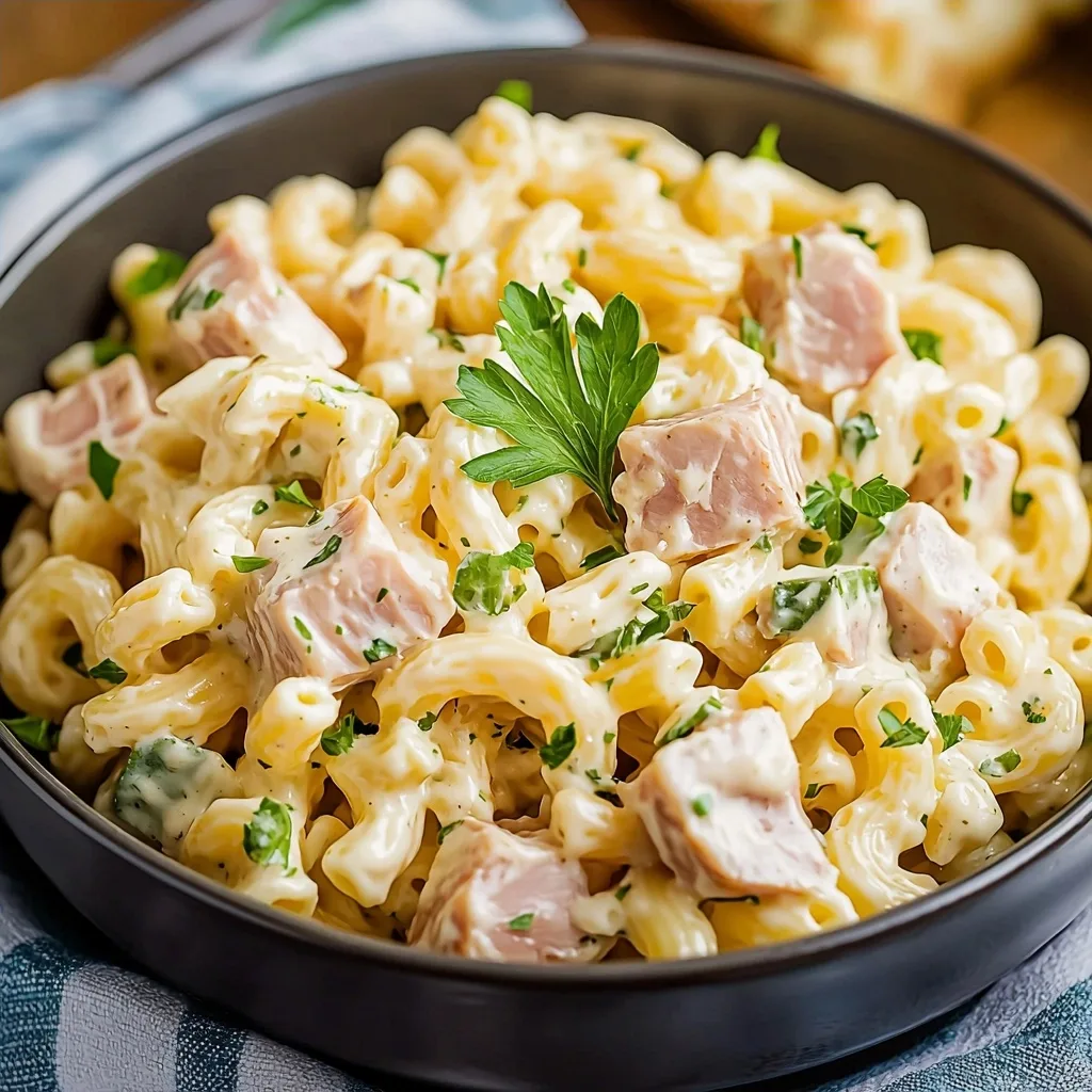 The Ultimate Fluffy Tuna Macaroni Salad Recipe
