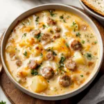 Cheesy Sausage Potato Soup
