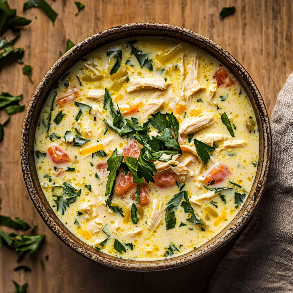Easy Creamy Crack Chicken Soup