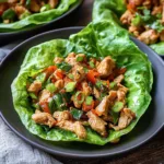 Thai Chicken Lettuce Wraps: A Fresh & Flavorful Bite