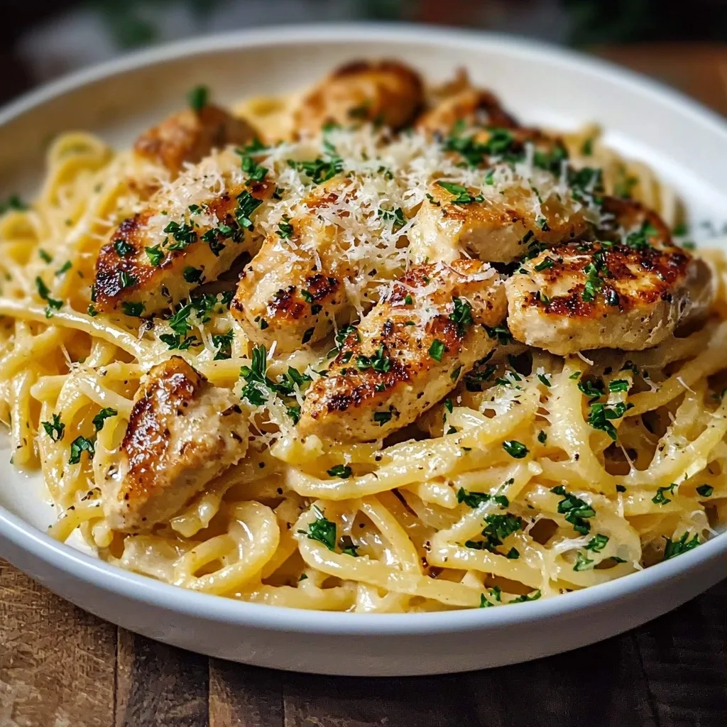 Garlic Parmesan Chicken Pasta Recipe: A Wholesome Weeknight Delight