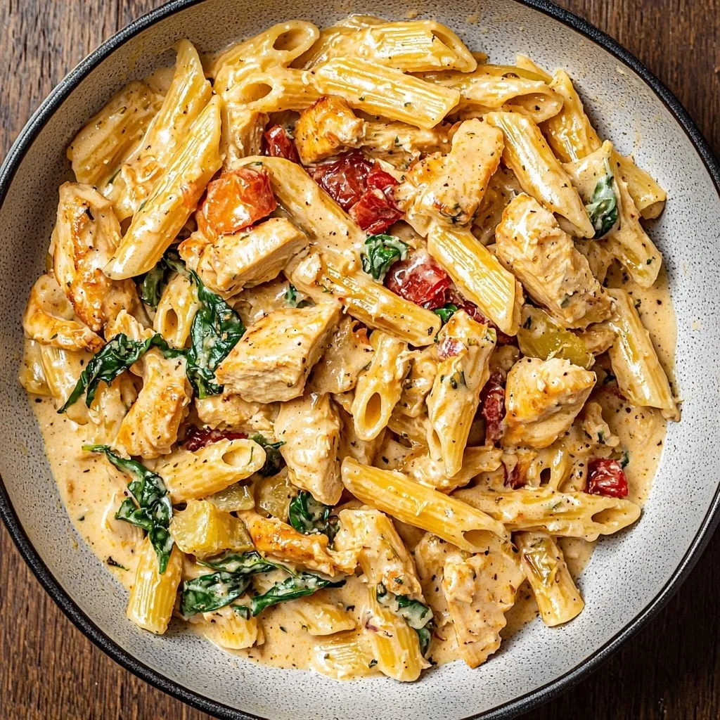 Creamy Tuscan Chicken Pasta