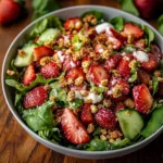 Strawberry Crunch Salad: A Refreshing Medley of Sweetness and Crunch