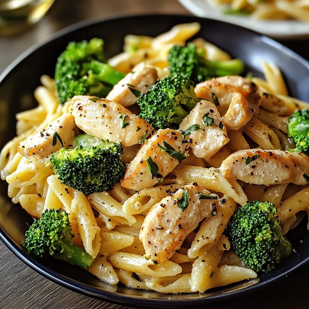 Creamy Chicken and Broccoli Pasta: A Nourishing One-Pot Wonder