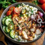 Delicious Low-Carb Greek Chicken Bowls (Keto, Gluten-Free)