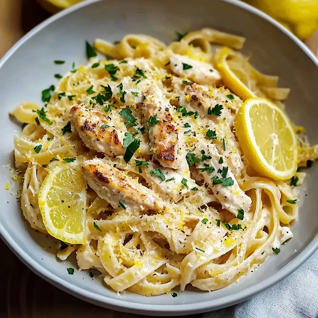 Creamy Lemon Chicken Pasta: A Weeknight Favorite