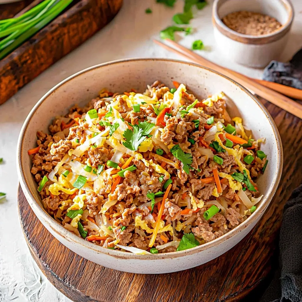 The Best Egg Roll in a Bowl: A Quick, Healthy Take on a Favorite