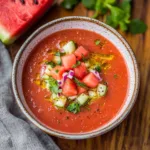 Watermelon Gazpacho Recipe: A Chilled Summer Delight