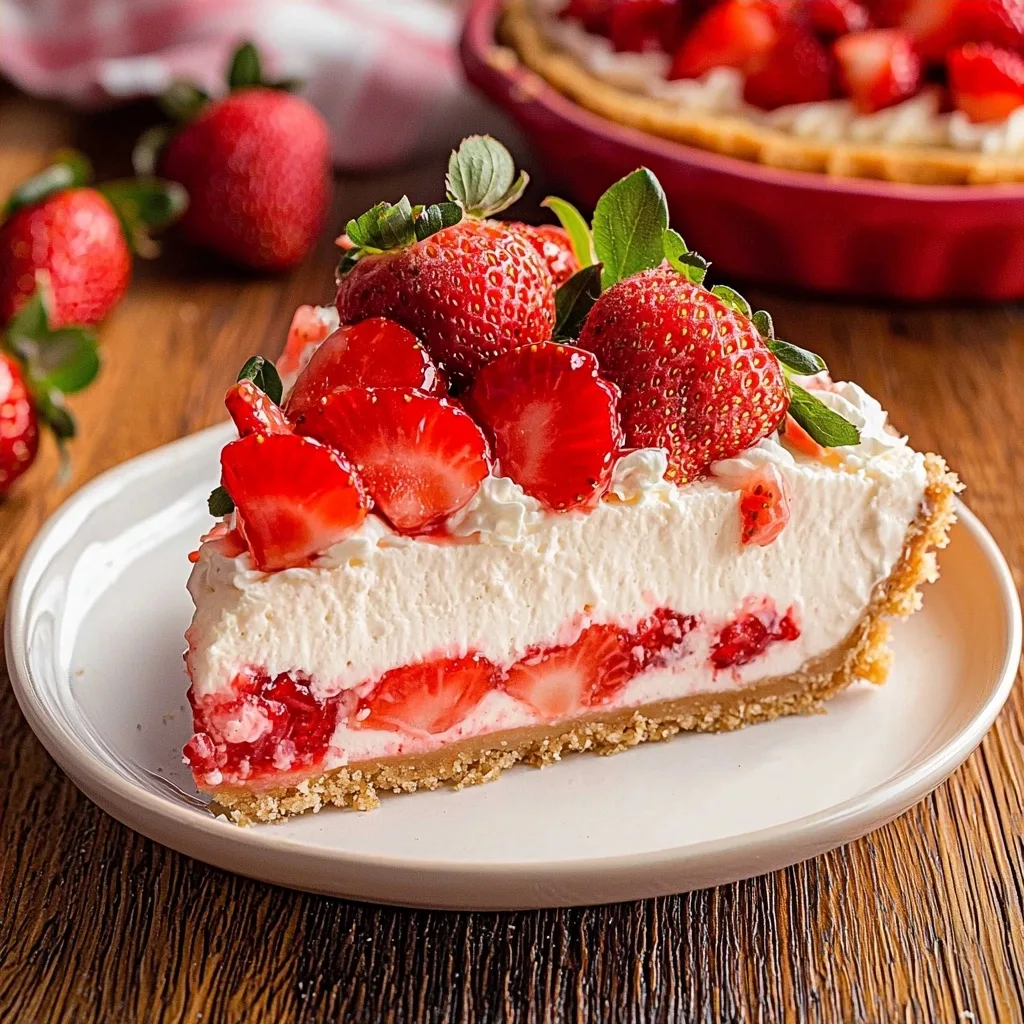Strawberry Shortcake Cheesecake: A Dreamy No-Bake Delight