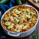 Roasted Butternut Squash Zucchini Pasta Bake