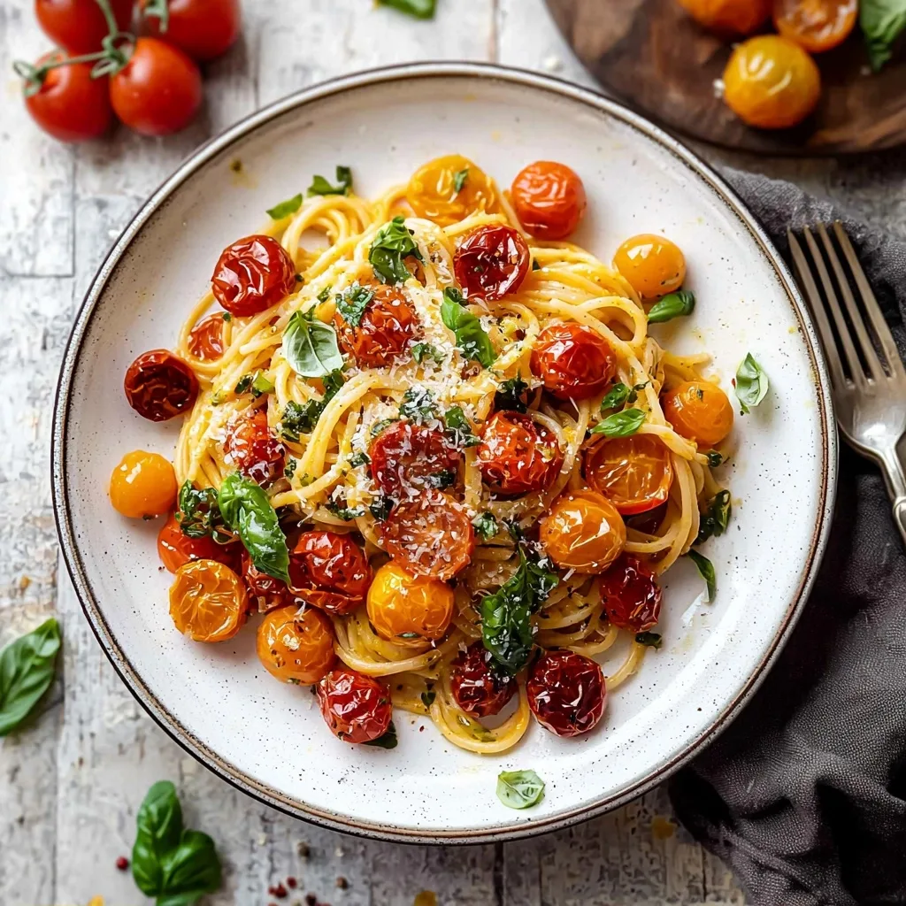 Roasted Cherry Tomato Pasta: A Simple, Nourishing Weeknight Delight