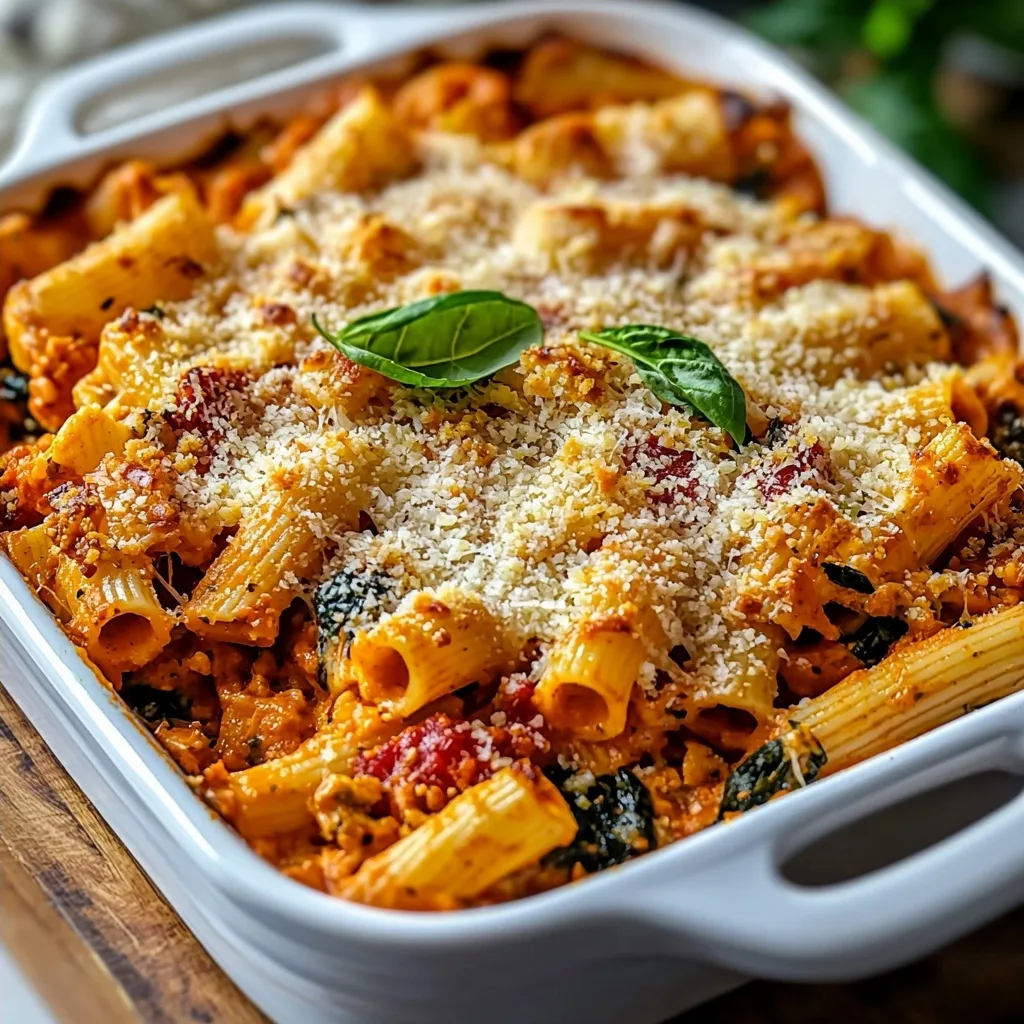 Easy Vegan Pasta Bake Recipe: Comforting & Cheesy Goodness