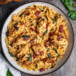 Creamy Sun-Dried Tomato Chicken Orzo