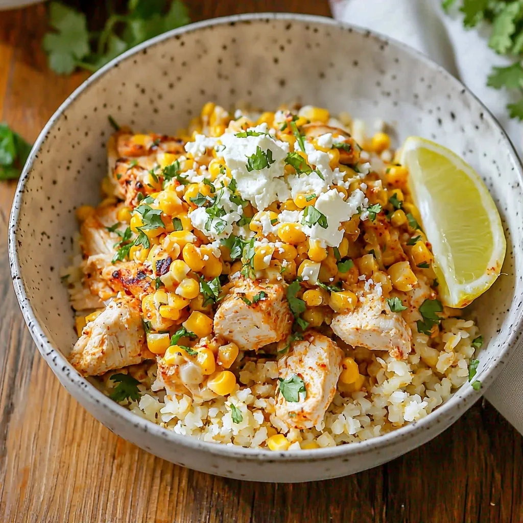 Crockpot Mexican Street Corn Chicken