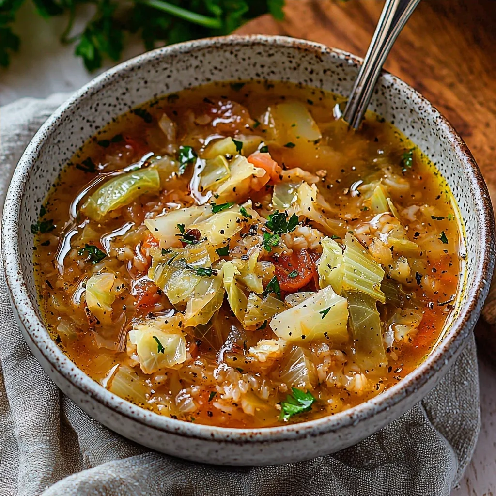 Low Carb Cabbage Soup: Nourishing Comfort You Can Feel Good About