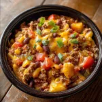Hearty Crock Pot Cowboy Casserole: A Family Favorite