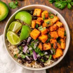 Sweet Potato Black Bean Rice Bowl