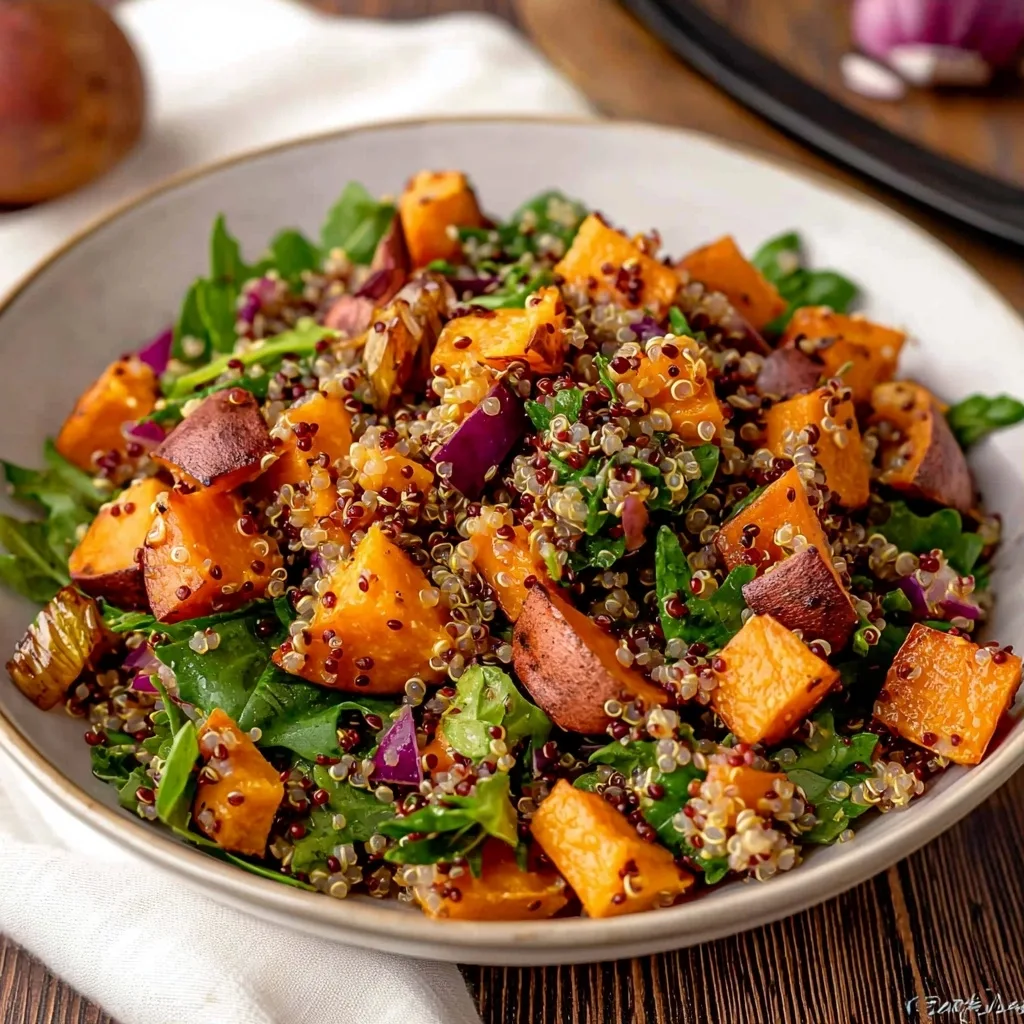 Sweet Potato Quinoa Salad with Toasted Pecans